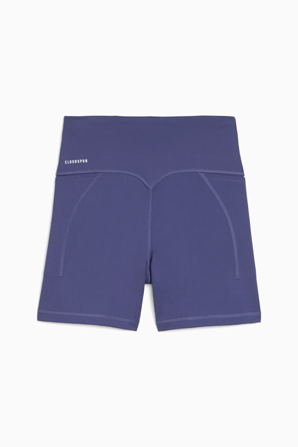 CLOUDSPUN High-Waist 5" Tight Shorts Women, Blue Crystal, extralarge